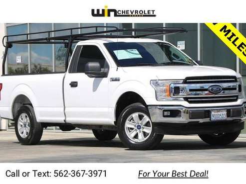 2019 Ford F150 XLT pickup Oxford White - - by dealer for sale in Carson, CA