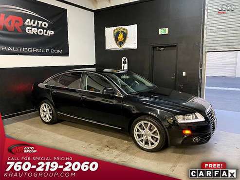 2011 AUDI A6 SLINE**SUPERCHARGED**LOW MILES**SERVICE RECORDS - cars... for sale in Palm Desert , CA