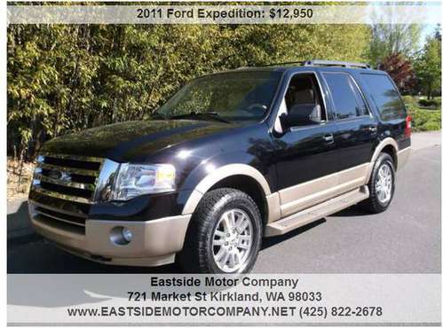 2011 Ford Expedition XLT 4x4 for sale in Kirkland, WA