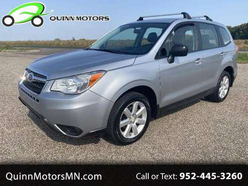 2014 Subaru Forester 4dr Man 2.5i PZEV - cars & trucks - by dealer -... for sale in Shakopee, MN
