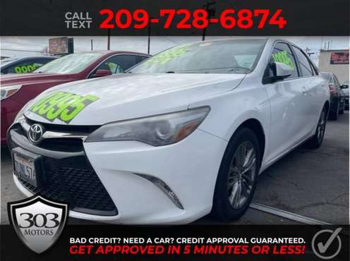 2015 Toyota Camry SE Sedan 4D - - by dealer - vehicle for sale in Stockton, CA