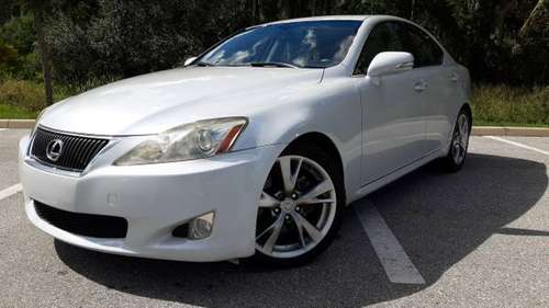 2010 Lexus IS250 Pearl White 87k miles (Firm on the Price) - cars &... for sale in TAMPA, FL