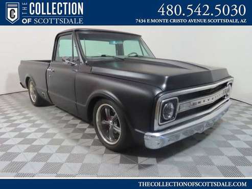 1969 *Chevrolet* *C/K 10* *12PU* Black - cars & trucks - by dealer -... for sale in Scottsdale, AZ