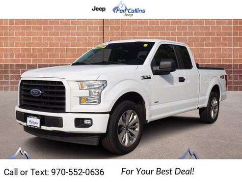 2017 Ford F150 XL pickup White - cars & trucks - by dealer - vehicle... for sale in Fort Collins, CO