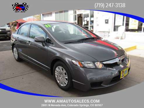 2011 Honda Civic - Financing Available! - cars & trucks - by dealer... for sale in Colorado Springs, CO