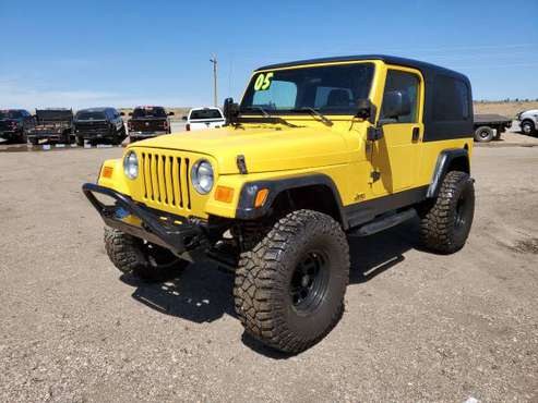 2005 Jeep Wrangler Unlimited LJ Lifted YELLOW! - - by for sale in Fort Collins, CO