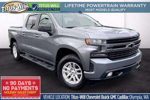 2019 Chevrolet Silverado 4x4 4WD Chevy RST CREW CAB 147 RST - cars &... for sale in Olympia, WA