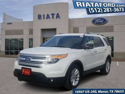 2013 Ford Explorer White BIG SAVINGS! for sale in Manor, TX