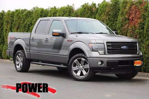 2014 Ford F-150 4x4 4WD F150 Truck XL Crew Cab - cars & trucks - by... for sale in Sublimity, OR