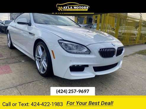 2015 BMW 6 Series 640i coupe - cars & trucks - by dealer - vehicle... for sale in INGLEWOOD, CA