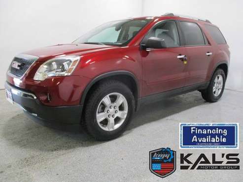 2011 GMC Acadia FWD 4dr SL - cars & trucks - by dealer - vehicle... for sale in Wadena, MN