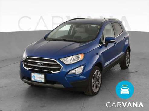2019 Ford EcoSport Titanium Sport Utility 4D hatchback Blue -... for sale in milwaukee, WI