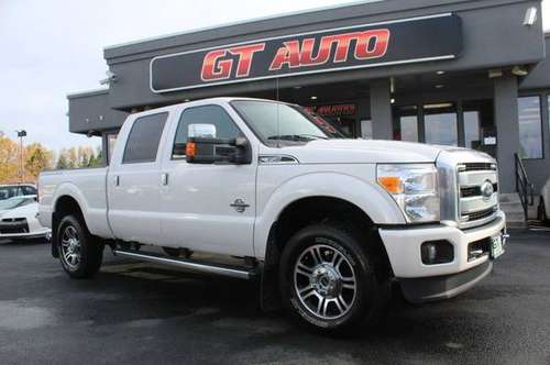 2016 Ford Super Duty F-350 SRW Platinum Pickup 4D 6 3/4 ft - cars &... for sale in PUYALLUP, WA