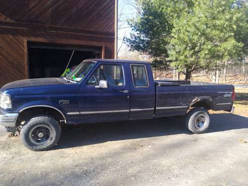 1995 Ford F150 with PLOW - cars & trucks - by owner - vehicle... for sale in Goshen, NY