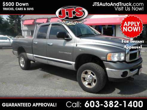 2005 Dodge Ram 2500 SLT Quad Cab Short Bed 4WD for sale in Plaistow, NH