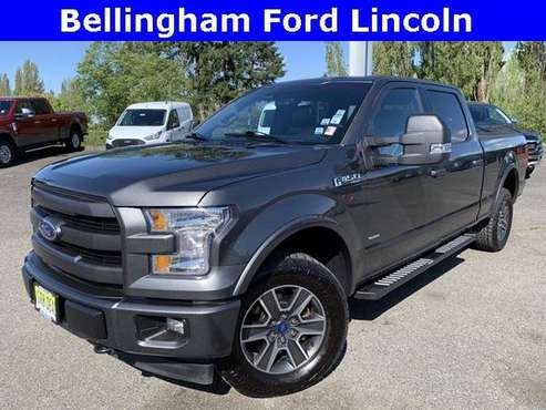 2015 Ford F-150 4x4 4WD F150 Truck Crew cab Lariat SuperCrew - cars for sale in Bellingham, WA