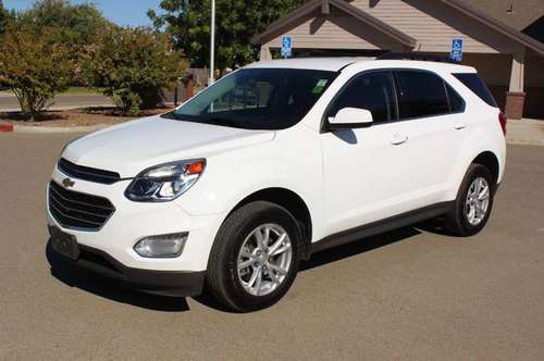 2017 *Chevrolet* *Equinox* *AWD 4dr LT w/1LT* White for sale in Tranquillity, CA