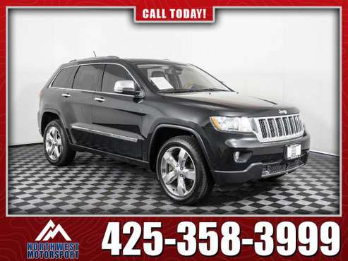 2012 Jeep Grand Cherokee Overland 4x4 - - by dealer for sale in Lynnwood, WA