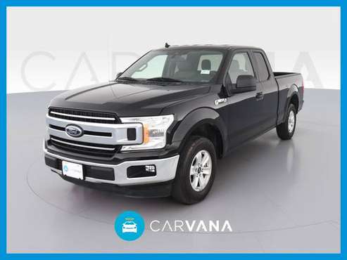 2019 Ford F150 Super Cab XLT Pickup 4D 6 1/2 ft pickup Black for sale in Champaign, IL
