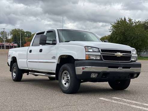 2006 Chevy Crew 3500 Duramax 2 Owner Longbox! Low as $1500 DN Delivers for sale in Colombia Heights, WI