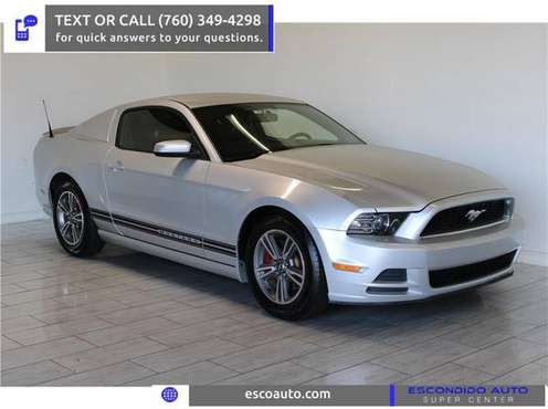 2013 Ford Mustang V6 Coupe - cars & trucks - by dealer - vehicle... for sale in Escondido, CA