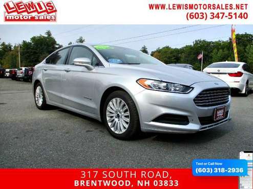2016 Ford Fusion SE Hybrid Back Up Cam ~ Warranty Included - cars &... for sale in Brentwood, NH