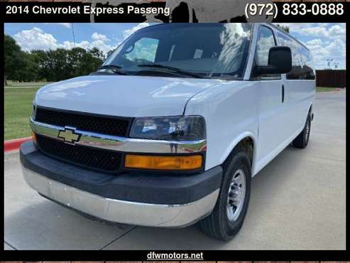 2014 Chevrolet Express 15 Passenger 3500 LT Van - cars & trucks - by... for sale in Lewisville, TX