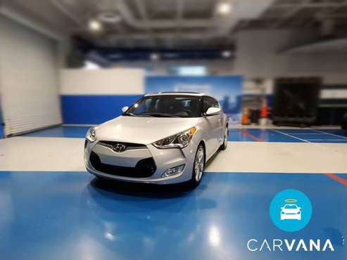 2017 Hyundai Veloster Value Edition Coupe 3D coupe Silver - FINANCE... for sale in Fort Myers, FL