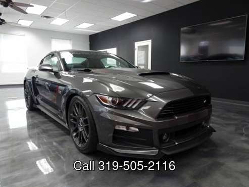 2015 Ford Mustang Roush Stage 3 - cars & trucks - by dealer -... for sale in Waterloo, IA