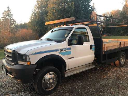 2003 F450 Flatbed - cars & trucks - by owner - vehicle automotive sale for sale in Auburn, WA