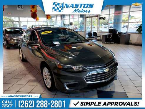 2017 Chevrolet Malibu FOR ONLY 245/mo! - - by dealer for sale in Kenosha, WI