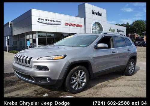 2018 Jeep Cherokee Limited - - by dealer - vehicle for sale in Gibsonia, PA