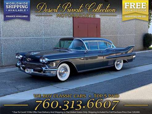 This 1958 Cadillac Series 62 Sedan Sedan is still available! - cars for sale in Palm Desert , CA