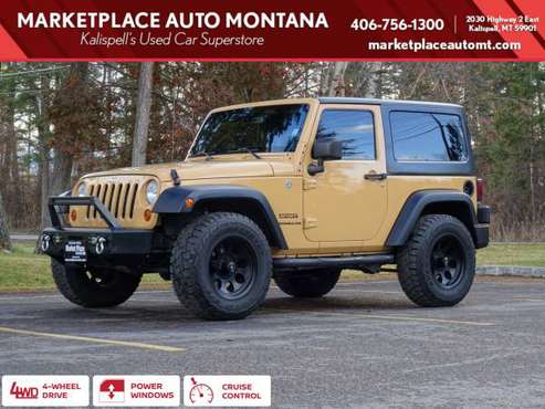 2013 JEEP WRANGLER 4x4 4WD SPORT SUV 2D SUV - - by for sale in Kalispell, MT