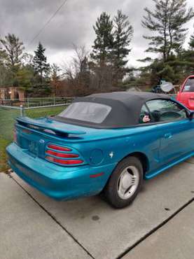 Trade 94 mustang convertable for truck - cars & trucks - by owner -... for sale in Port Huron, MI