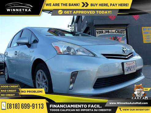 2012 Toyota *Prius* *v* *Five* FOR ONLY $197/mo! - cars & trucks -... for sale in Winnetka, CA