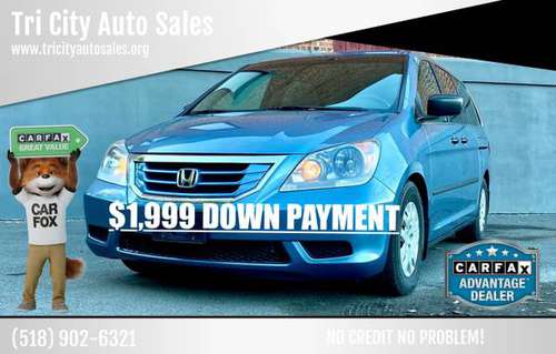 2009 BLUE Honda Odyssey 4dr Minivan LX - 7 Seater Financing... for sale in Schenectady, NY