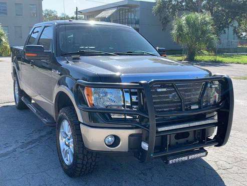 2013 Ford F-150 F150 F 150 Lariat 4x4 4dr SuperCrew Styleside 5.5 ft. for sale in TAMPA, FL