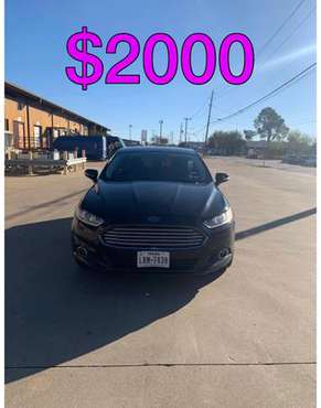 2016 Ford Fusion No requirement - cars & trucks - by owner - vehicle... for sale in Dallas, TX