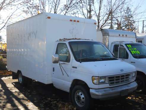 1993 Ford E350 Box Van...14ft Long - cars & trucks - by dealer -... for sale in Portland, OR