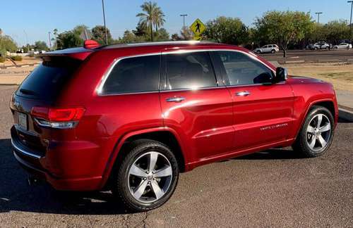 2015 Grand Cherokee Overland Edition - cars & trucks - by owner -... for sale in Phoenix, AZ