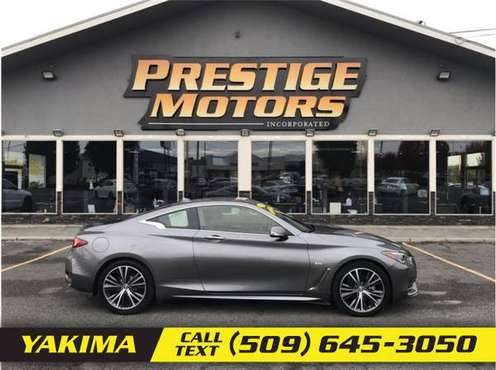2018 INFINITI Q60 3.0t Luxe Coupe 2D for sale in Yakima, WA