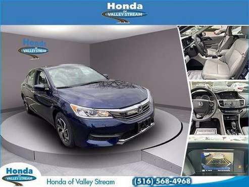 2016 Honda Accord LX Sedan - - by dealer - vehicle for sale in Valley Stream, NY