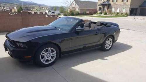 2012 Convertible Mustang - cars & trucks - by owner - vehicle... for sale in Cedar City, UT