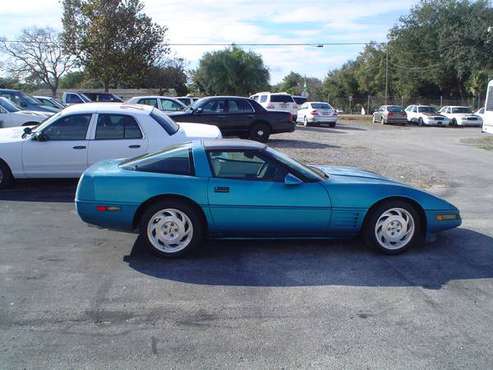 93 x-mas vette anniversary 93 rare teal corvette Chevy 3995 - cars for sale in Cocoa, FL