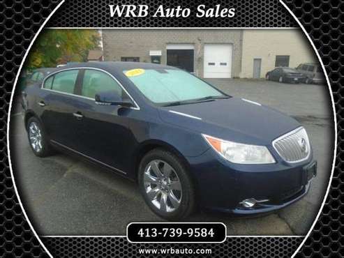 2011 Buick LaCrosse CXL FWD - cars & trucks - by dealer - vehicle... for sale in West Springfield, MA