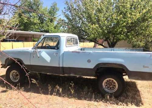 1974 Dodge Powerwagon - cars & trucks - by owner - vehicle... for sale in Albuquerque, NM