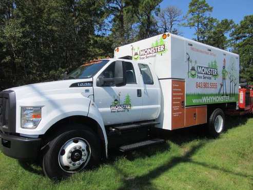 2019 Ford F750 V10 Triton, Dump (Tree Service Truck) for sale in Myrtle Beach, NC