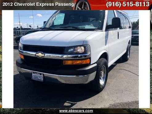 2012 Chevrolet Express Passenger RWD 2500 135 1LT for sale in Sacramento , CA