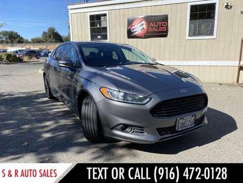 2014 Ford Fusion SE Sedan 4D - cars & trucks - by dealer - vehicle... for sale in West Sacramento, CA